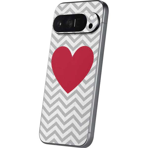 Chevron Heart Pixel 9 Pro XL Skin